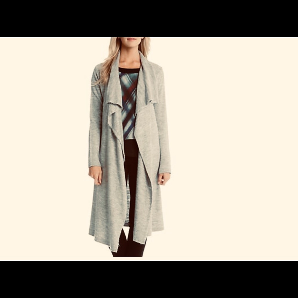 Karen Kane Drape Front Duster-size S